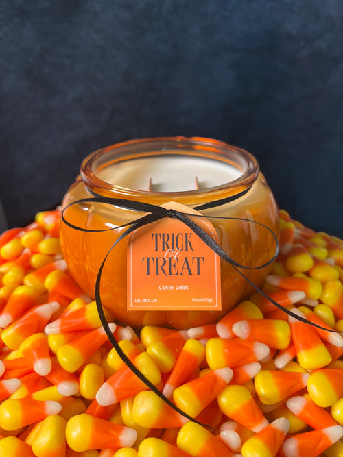 Trick or Treat Candle