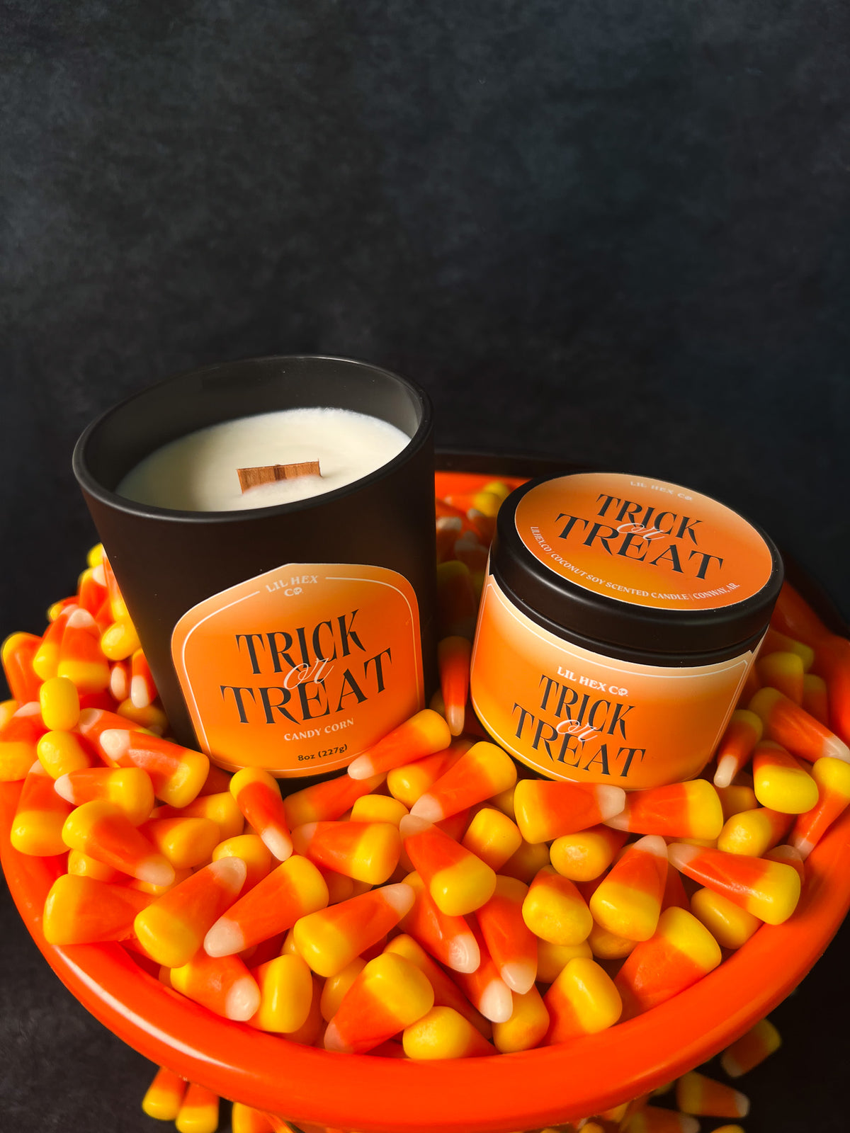 Trick or Treat Candle